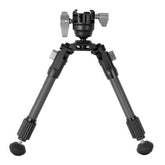 Vanguard EQ-Precision 1QSC Carbon Bipod w/ Ball Head & Picatinny Rail Mount- EQPRECISION1QSC